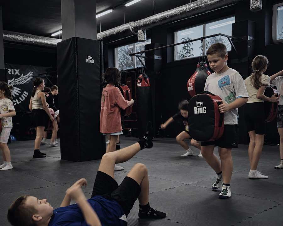 Grupa dziecięca na sali
